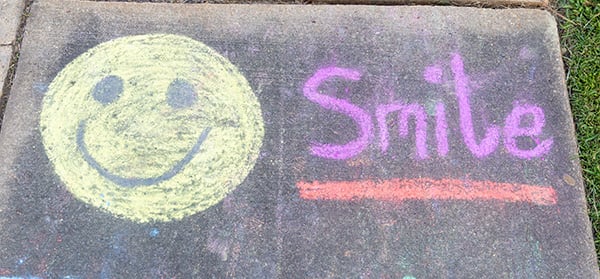 Sidewalk Chalk art