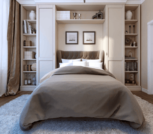 Down to Downsize Here's How Your New Home Can Still Feel Spacious Bedroom Image
