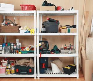 Say Goodbye to Clutter: The Garage Shelves Image