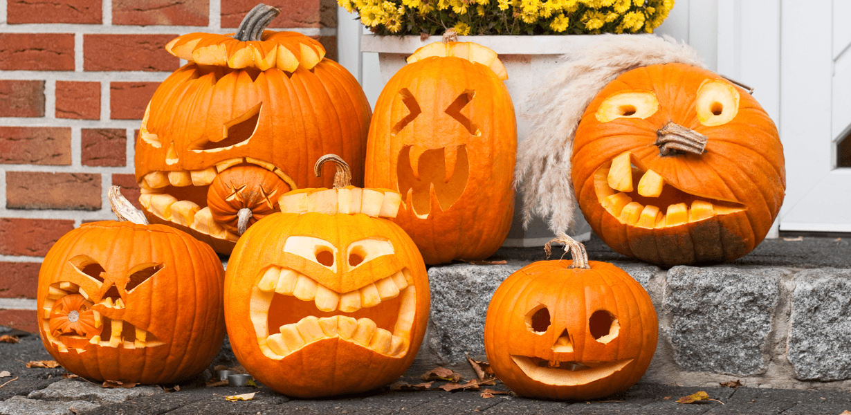 Fun Decorations for Trick or Treaters Front Porch Decor Image